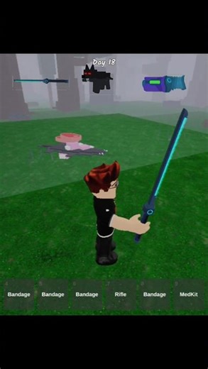 Laser Cannon vs Laser Sword Gun 😳 Which is OP? | 99 Nights Survival Forest