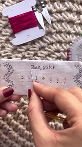 26K views · 174 reactions | basic hand embroidery design | back...