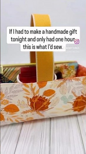 Easy Holiday Gift Sewing Project | Fabric Basket + Gift Ideas