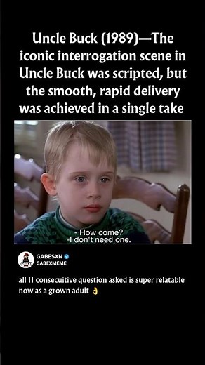 Uncle Buck (1989)—The iconic interrogation scene