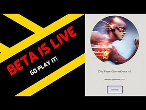 CW Flash FAN Game Beta v1 is LIVE! GO PLAY!