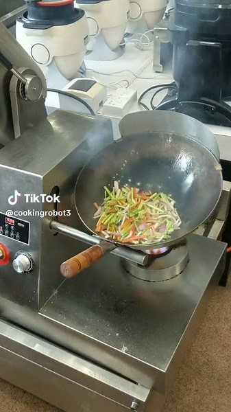 #autocooking#燃气炒菜机#自动炒菜机#自动炒面机