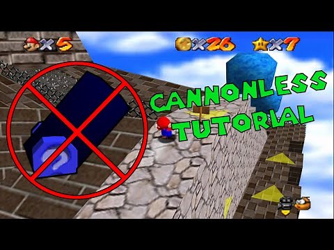 SM64 Cannonless Tutorial for Speedrunning