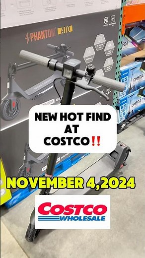 🛴New Phantom A10 Electric Scooter At Costco‼️#costco #costcofinds #electricscooter #phantoma10