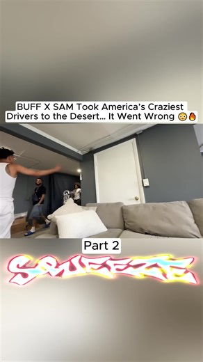 Crazy Driving Challenge in the Desert with Buff X Sam