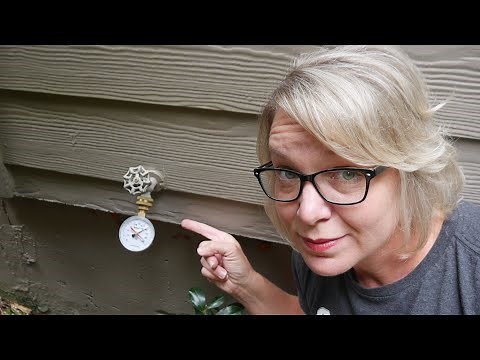 Why is the water pressure so high on one side of my house?