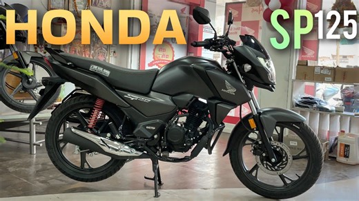 2025 Honda SP 125 with TFT Display and Bluetooth Navigation Detailed Video