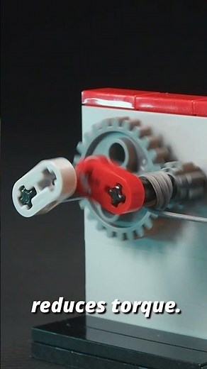 Gear Ratio in 30 Seconds! with LEGO
