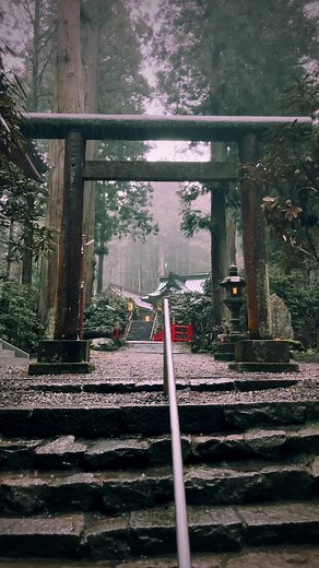 Oiwa Shrine (Ibaraki) / 御岩神社 It was a very quiet shrine that looked good in the rain🥰⛩️☔️ Please Share🥰😊🙏 Please follow 👉@japan_walker_ #japan #japantravel #japantrip #anime #animejapan #japananime #japan🇯🇵 #traveljapan #tripjapan #oiwashrine #hitachi #ibaraki #kanto #shrine #torii #茨城 #茨城県 #御岩神社 #日立 #北関東 #神社 #神社巡り #神社仏閣 #japon #japonais #japonya #japan2024 #japanstyle #japanculture