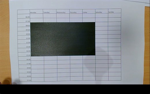 Making a revision timetable