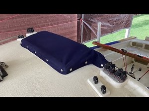 Companionway Cover and Cabin - O'z the O'Day Daysailer Camp Cruiser