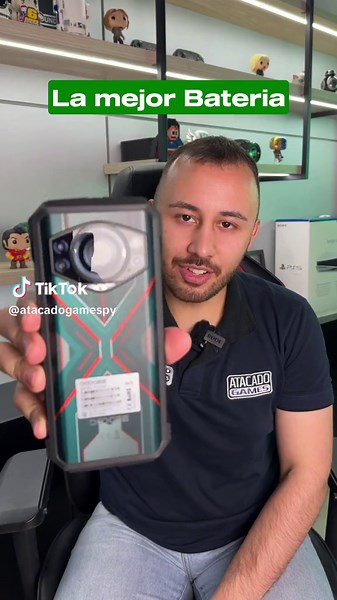 El celular Doogee S Cyber tiene una de las mejores baterias 🤩 👉 El link se encuentra en la bio. #smartphone #doogee #celular #celulardoogee #doogeescyber