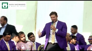 Cricket Superstar Shane Watson at Naya Nazimabad at PSL Send Off Lunch. #PSL2020 #ShaneWatson #Cricket #NayaNazimabad #QuettaGladiators #PakistanSuperLeague2020 #Twenty20 | Naya Nazimabad