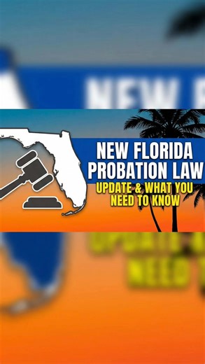 If you or a friend are on probation, a new Florida law now provides the possibility for early termination at the halfway mark. To find out if you’re eligible, contact our office at 407-800-2000 | Florida Defense Team