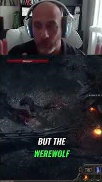 Diablo 4 Druid Werewolf Gameplay: My Top Build Choice! #shorts