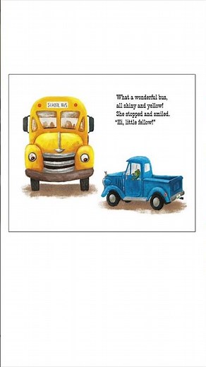 Kids Book Read Aloud Story 📚 Time for School, Little Blue Truck #kids #childrensliterature