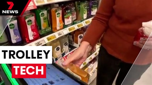 New 'Scan and Go' trolley technology trial introduced at Woolworths
