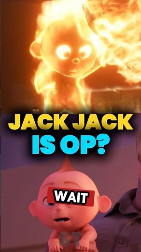 Only 1% Noticed Jack-Jack’s INSANE Powers 😱 | Incredibles 2 #incredibles2 #shorts