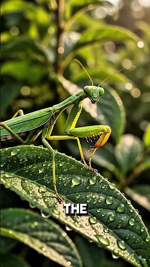 The Deadly Praying Mantis 🦗 | Nature's Silent Hunter in Stunning 4K Macro