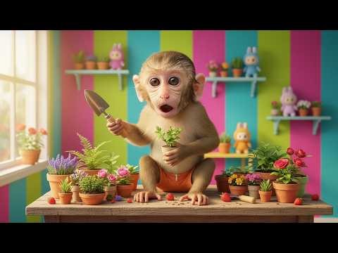 🔥🐒 Doki Guards Fruit Trees – Epic Defense vs Wild Invaders! 🐗🚨