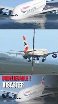 Part 1||A380 Runway Overrun Emergency Landing| Plane Crash Mystery Unbelievable Disaster!