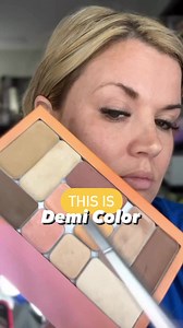 Demi is undetectable “no makeup makeup”you can use it by itself just to cancel out unwanted pigment and discoloration on the skin, or you can use it in hybrid with your makeup. This is an alternative to using concealer, which often is much more noticeable than the original discoloration. you don’t have to learn all the science behind it. You just need to know what colors you need for your discoloration. I can help with that! Just shoot me a message!#demi #demicolor #makeup #makeuptutorial #makeu