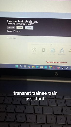 Transnet Trainee Train Assistant Program Overview