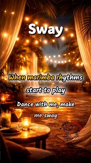 Sing Along & Learn English 🎤 | *Sway* (Karaoke)