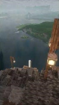 A Castle outpost - Axiom Timlapse #shorts #minecraft #gaming #timelapse