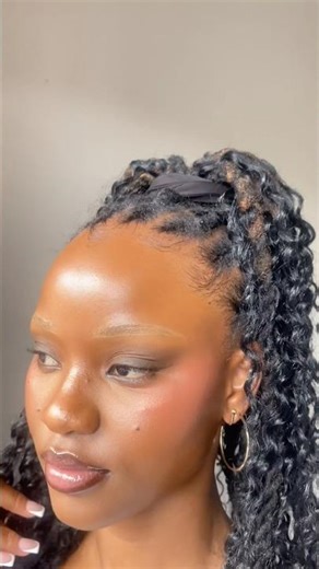 BLOND EYEBROW MAKEUP TUTORIAL #makeuptutorial #makeup #blackgirlmakeup #blondeyebrows