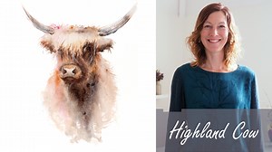 Highland Cow: A Free-Flow Watercolour Masterclass with Jane Davies | Jane Davies | Skillshare