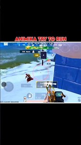 animika try to run #pubgmobile #bgmi