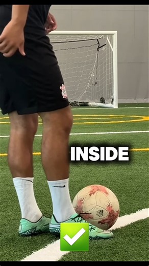 How to Shoot a Soccer Ball with Power and Accuracy! ⚽🔥 #shorts