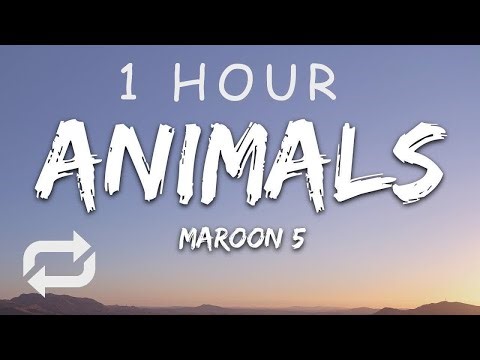 [1 HOUR 🕐 ] Maroon 5 - Animals (Lyrics)