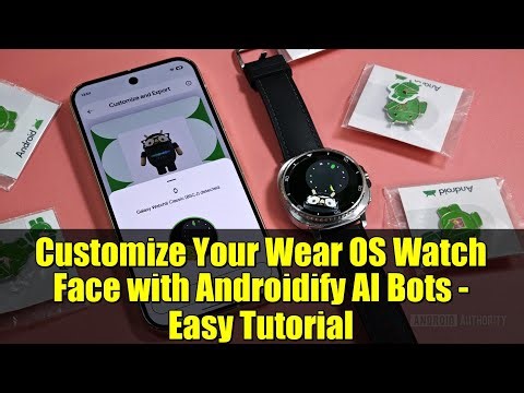 Customize Your Wear OS Watch Face with Androidify AI Bots - Easy Tutorial