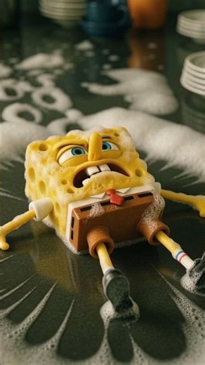 Spongebob Felt down LIKE to make him better 🧽
