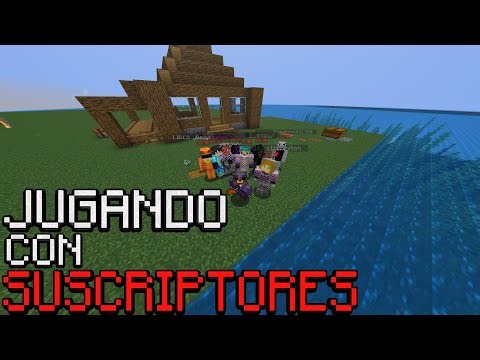 ⚡ JUGANDO MINECRAFT SURVIVAL CON SUSCRIPTORES (JAVA Y BEDROCK) #roadto2k #shorts