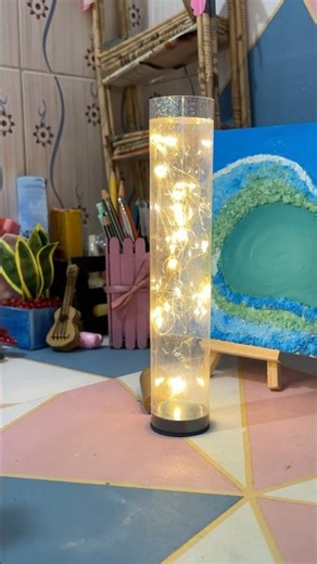 LED light | diy | creative ideas | craft idea| #diy #creative #craft #artist #outofwaste #reuse