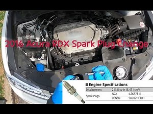 [ENGLISH] EP 27 2016 Acura RDX Spark Plug Replacement