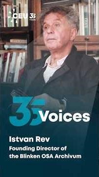 35 Years - 35 Voices | Istvan Rev
