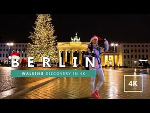 CHRISTMAS BERLIN 4K | Christmas markets walk