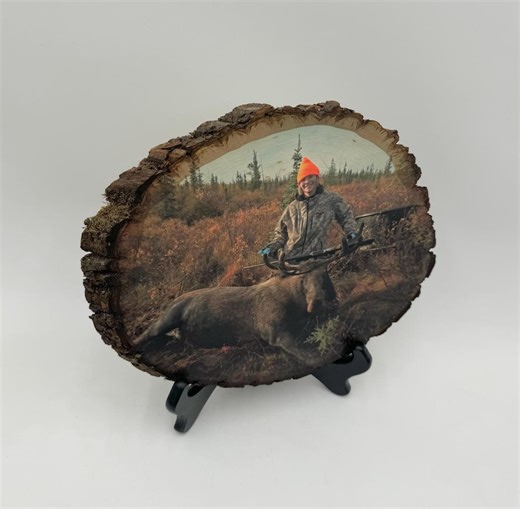 Hunting Decor, Hunting Picture on Wood, Custom Wood Photo Transfer, Outdoor Pictures, Hunting Gifts, Deer Pictures, Valentine Gift for Him - Etsy