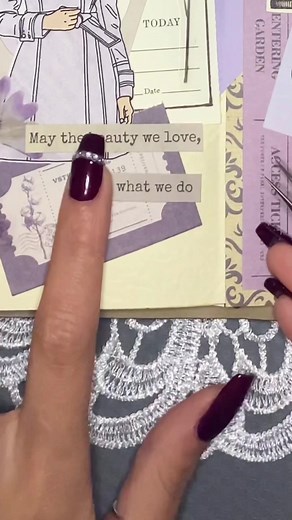 Creating a Relaxing Junk Journal | ASMR Journaling for Anxiety Relief