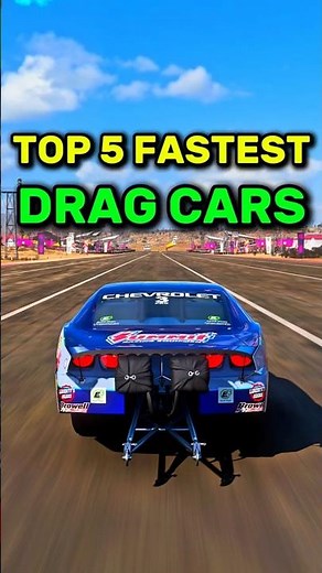 Top 5 FASTEST Drag Cars in Forza Horizon 5!