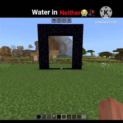 #itsmeissie Water in Neither😭🥀 #minecraft #shorts #viral #trending