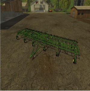 John Deere 3 Section Cultivator v 1.0 - FS19 mod - FS19.net