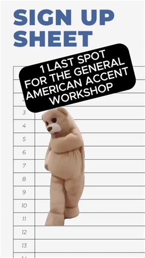 Phyllis Cohen | Canadian Pronunciation Coach on Instagram: "WOW! ⁠ ⁠ Down to the Final spot for the General American Accent with @ProActorsLab⁠ 🔗 Link is in the bio to make it yours! ⁠ ⁠ 📅 Dates: Sundays – February 1, 8, 15⁠ ⏰ Time: 10:30 AM – 1:30 PM Eastern Time⁠ 📍 Location: Zoom⁠ 🔗 Registration Link in Bio ⁠ ⁠ 🎬 Be ready for any audition that says:⁠ "Must have a General American accent."⁠ ⁠ #ActorsofToronto #NorthAmericanActors #ESL #ELL #NeutralAccent #CanadianPronunciationCoach"