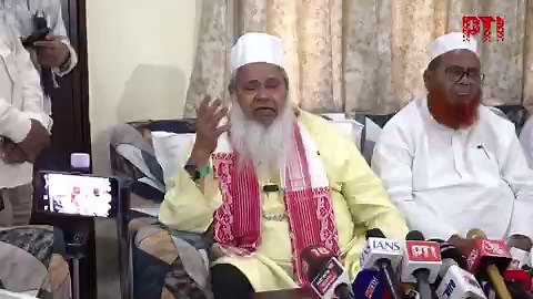 VIDEO | Guwahati: AIUDF chief Maulana Badruddin Ajmal, during a press conference, says, “You may not know how the Congress party was formed, it was built jointly by Hindus and Muslims, and that was its secular character. Why have you not been able to ensure representation of both communities? Why could you not win even a few seats from Assamese areas? This shows that your party has declined and turned into a Muslim League-type party. You should revisit history. If you are not aware, I can write 