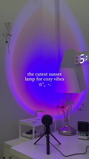 Affordable Aesthetic Sunset Lamp for Your Cozy Room