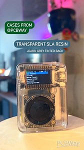 @homething.io(ins) has partnered with PCBWay to make colourful and crystal clear cases! here’s 3 that we tried out: - White Resin Black Buttons (Cheap!) - Clear Resin Dark Grey tinted back (😍) - Orange Thermal Resin (Durable 💪) -More info: https://www.pcbway.com/project/shareproject/homeThing_V1_3_e3572f8f.html | PCBWay